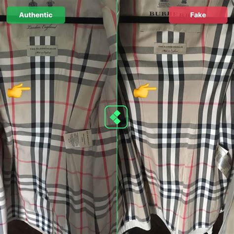 burberry watch fake vs real|identify burberry raincoat.